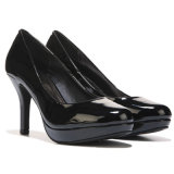 Wholesale Women Elegant Flat Dress Shoe Ladies PU Leather Shoes