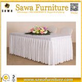 White Rectangular Oblong Table Cloth Polyester Tablecloth