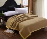 Wholesale Factory Price Polyester Blanket for Hotel, Hospital, Nursing, Airplane