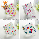 New Design China Supplier Cheap Cotton Unisex Triangle Bandana Baby Bibs