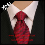 Perfect Knot 100% Handmade Jacquard Woven Slim Polyester Tie
