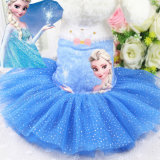 Frozen Dog Dress Lovely Cute Pet Tutu Skirt