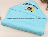 Chinese Factory Wholesale Baby Hooded Towel, Lovely Cartoon Design 100% Cotton Care Skin