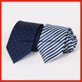 Fashion Men's Necktie Polyester Yarn Dyed Jacquard Tie Business Wedding Tie