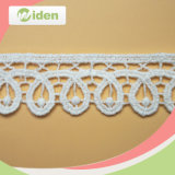 Embroidery Lace Curtain Fabric Thin Cotton Lace