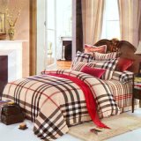 High Quality 100% Cotton Hotel Textile Bedding Linen Stripe Bed Sheet Set