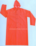 0.32mm Long PVC Raincoat for Women R9029