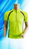 100% Polyester Man's Fluorescence Cycling Jersey