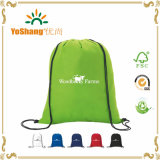 New Recycle Printed Nylon Drawstring Backpack