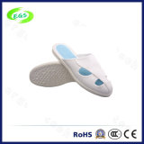White Color Four - Hole Anti Static Shoes Slipper