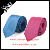 Slim Jacquard Woven Polyester Neck Tie for Men