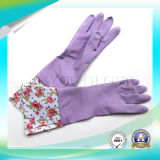 Household Cleaning Garden Work Latex Gloves with ISO9001 Approved