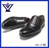 100% Genuine Leather Officer Shoes Police Shoes Casual Shoes (SYSG-424)