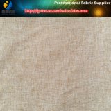 Heather Grey Sueded Gabardine, Two-Tone Polyester Fabric