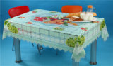 Wholesale China Factory High Quality All in One Independent Design (TZ-0005) Printed Transparent Tablecloth 140*180cm