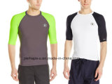 Custom Men's Fitness Rash Guard Sports T-Shirt with Quick-Drying