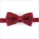 Men's Fashionable 100% Polyester Knitted Bow Tie (YWZJ87)