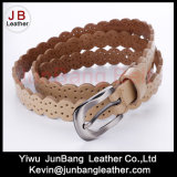 Fashion Punching PU Leather Jean Belt for Women