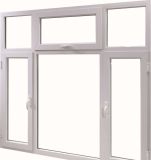 Powder Coated White Aluminium Casement Window/Awning Window (ACW-045)
