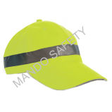 Reflective Fitted Snapback Bicycle Cycling Hat for Safe