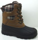 Fashion Fabric Snow Boots / Injection Shoes in High Quality (SNOW-190023)