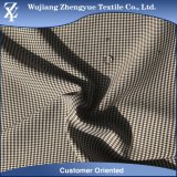 Waterproof Tartan Plaid Cation Polyester Elastane Fabric for Garment