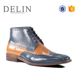 Delin Luxury New Genuine Leather Boot Formal Shoe