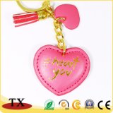Promotion Gift Metal Leather Key Chain with Customized Logo