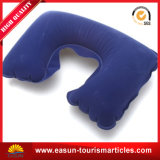 Blue U Style Airline Inflatable Neck Pillows