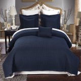 Luxury Checkered Super Soft Solid Twin Quilted Bed Quilt