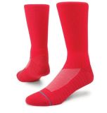 Bright Red Color Stylish Knee High Elite Running Sock