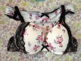 OEM High Quality of Women's Printing Lace Bra and Panty Set