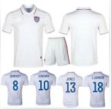 14-15 New American Football Clothes Home White Jersey Training Suit