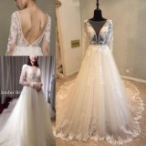 2018 Fashion Ladies Lace Evening Bridal Wedding Gown Dress Dresses Ksm66003