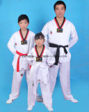 High Quality Long Sleeve Taekwondo Uniform Suit with Waistband