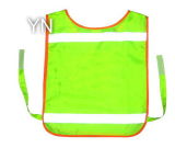 Fluorescent Green Safety Reflective Vest for Children