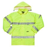 New Style Men Hi-Vis 3m Reflective Safety Jacket (UF088W)