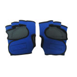 Neoprene Weightlifting Gloves with Nylon Fabric (HX-G0047)