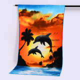 250GSM Full Color Imprinting Microfiber Beach Towel
