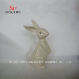 Cute Rabbit Home& Office Decor Furnishing Articles Ceramic Craft or Children's Toys Gifts