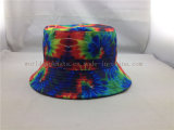 Wholesale Fashion Sublimation Printing Gradient Color Leaf Bucket Hat