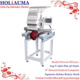 High Speed Single Head Computerized Embroidery Machine for Multi Embroidery Functions Cap T-Shirt Flat Embroidery
