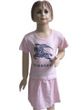 Children's Dress Girls Printed School Uniform Skirt