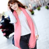 100% Worsted Spinning Cashmere Shawl Fashion Scarf (12-BR320101-1)