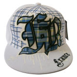 Hot Sale Snapback Baseball Cap with Checker Applique (GJFP17142)