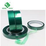 Green High Temp Masking Tape Polyester Silicone Adhesive Tape