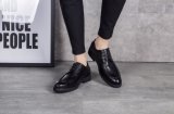 Cow Leather Oxford Shoes, Black Dress Shoes for Mens