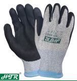 Super Cut Resistant Anti Abrasion Safety Work Gloves with Nitrile Dipping