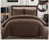 Solid Color Microfiber Bed Bedding Duvet Comforter Set