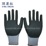 15 Gauge Spandex Safety Work Glove with Foam Nitrile Coated